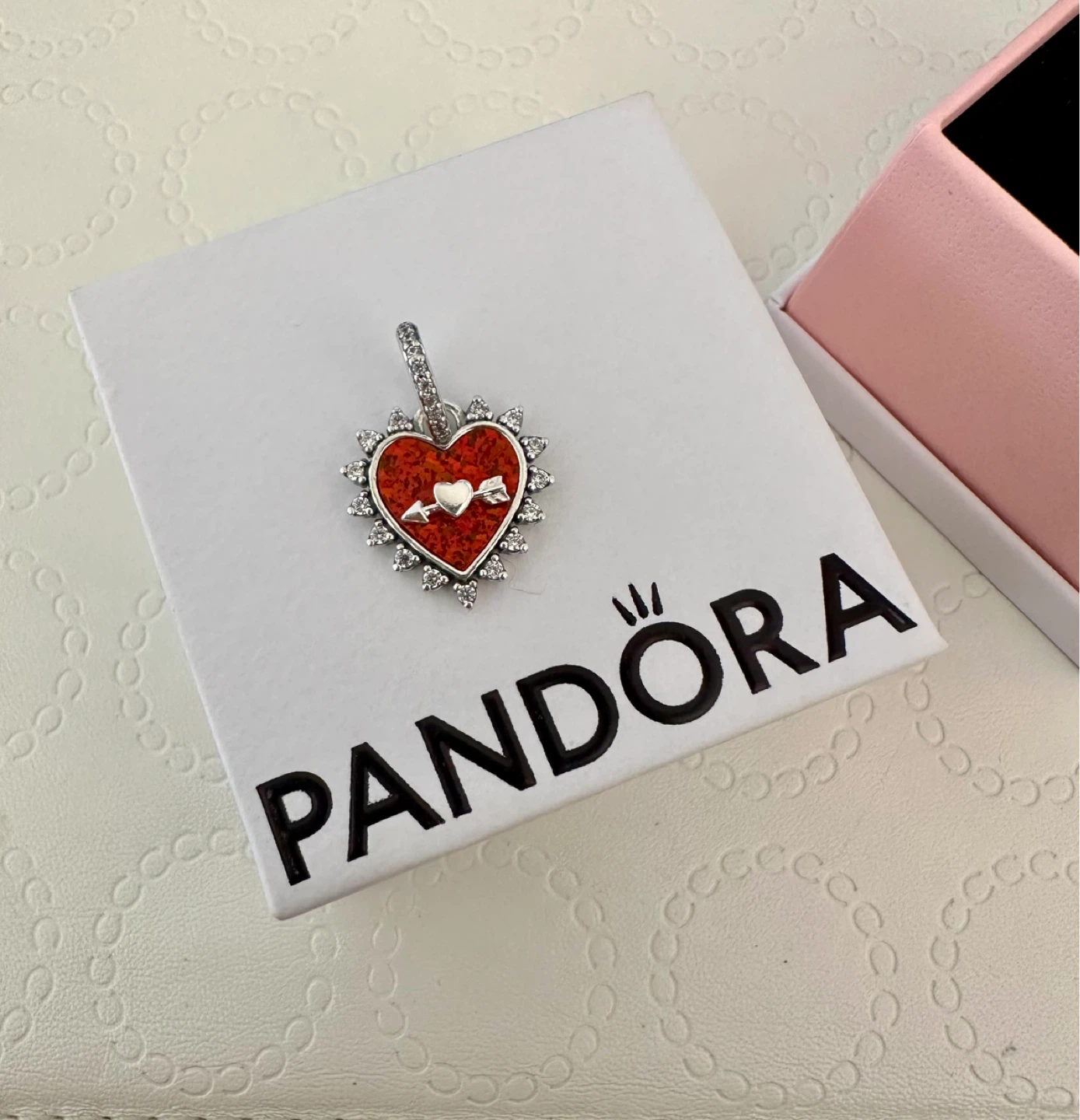 Authentic Pandora NEW “ Follow Your Heart” Charm/Pendant - NEW - photo 3