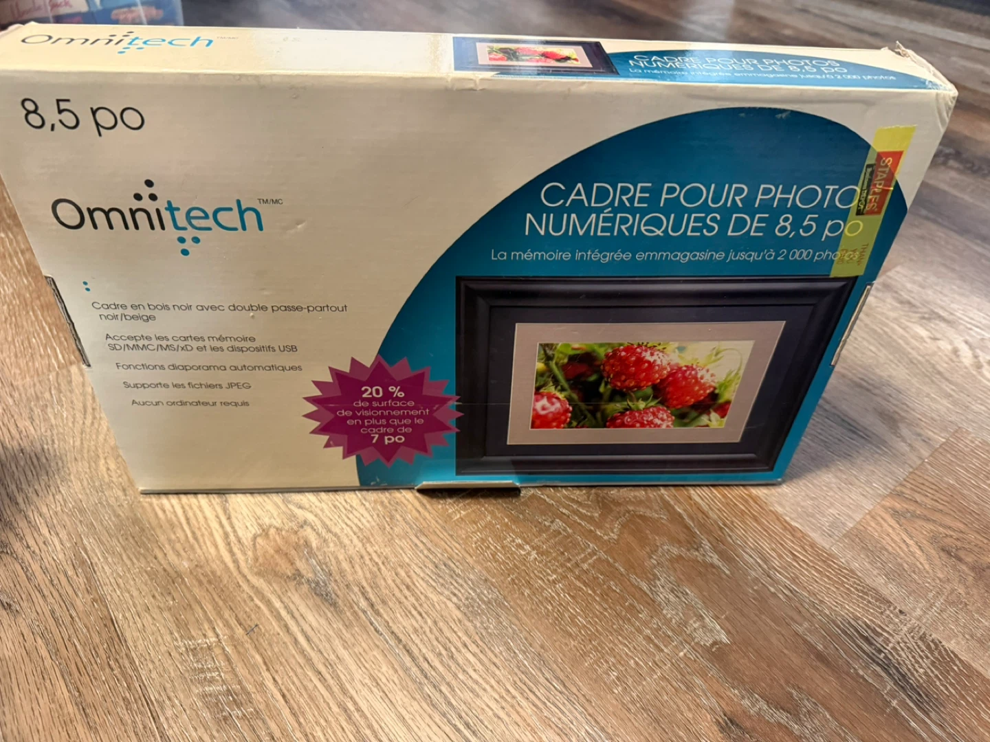 Omnitech 8.5" Digital Photo Frame - photo 2