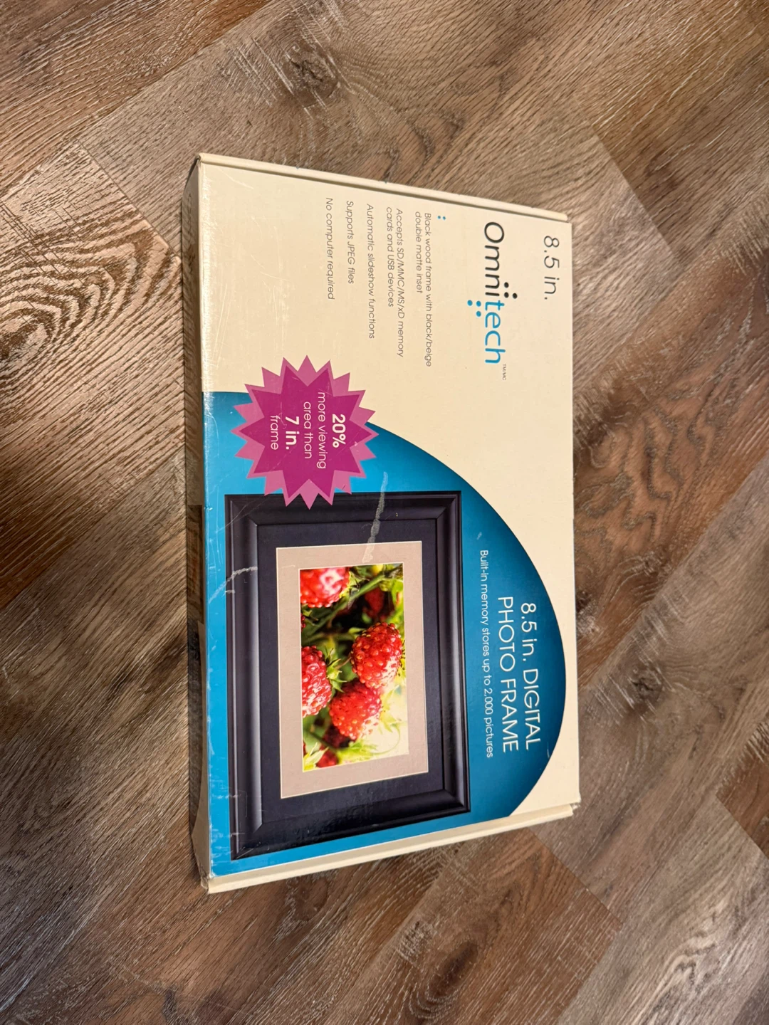 Omnitech 8.5" Digital Photo Frame