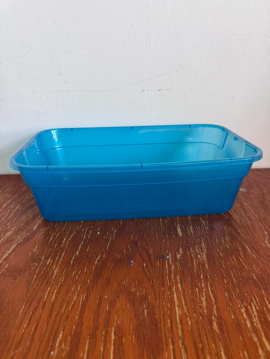Blue Plastic Container Tub - photo 2