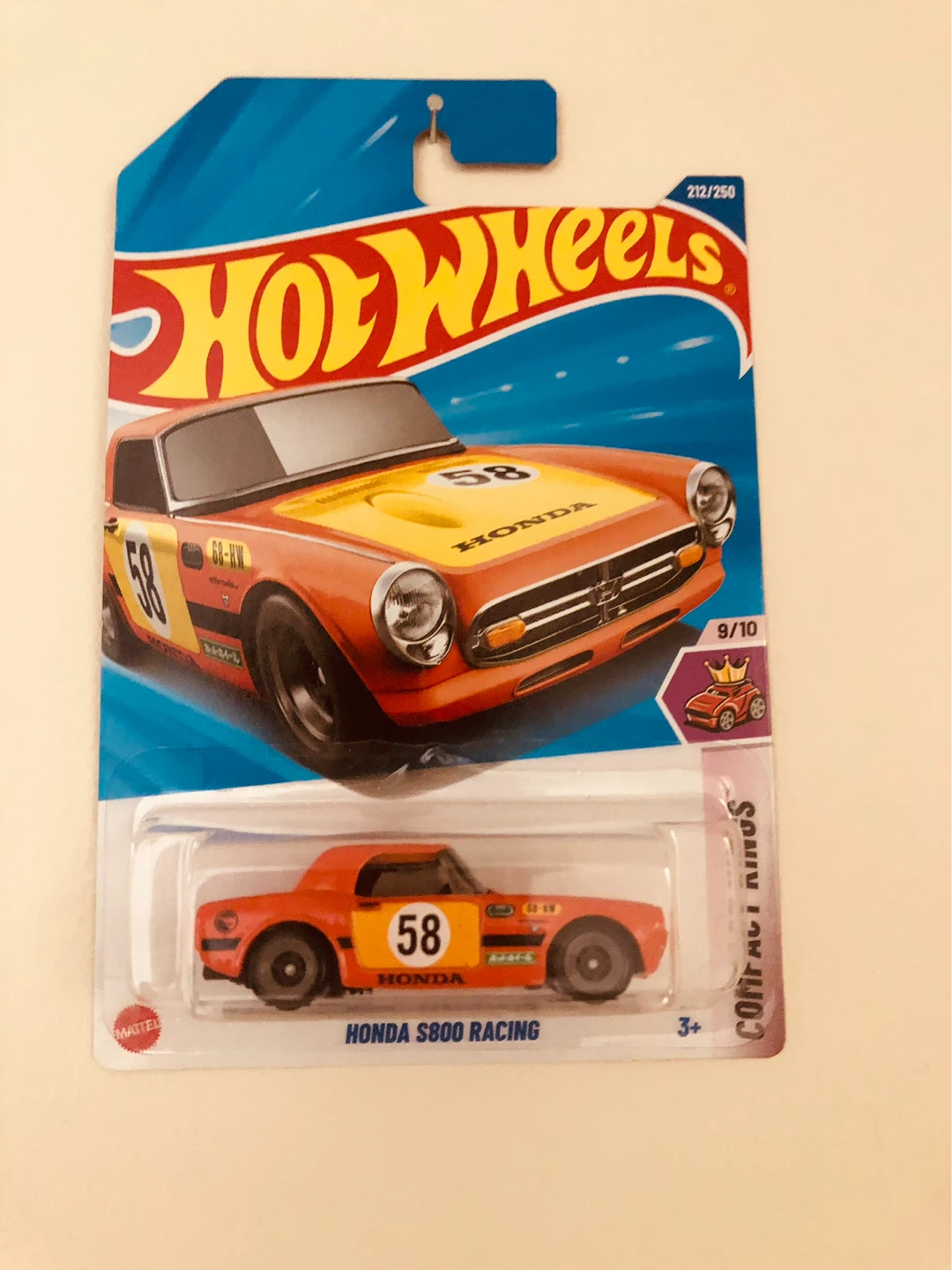 Hot Wheels Honda S800 Racing Die-cast Car