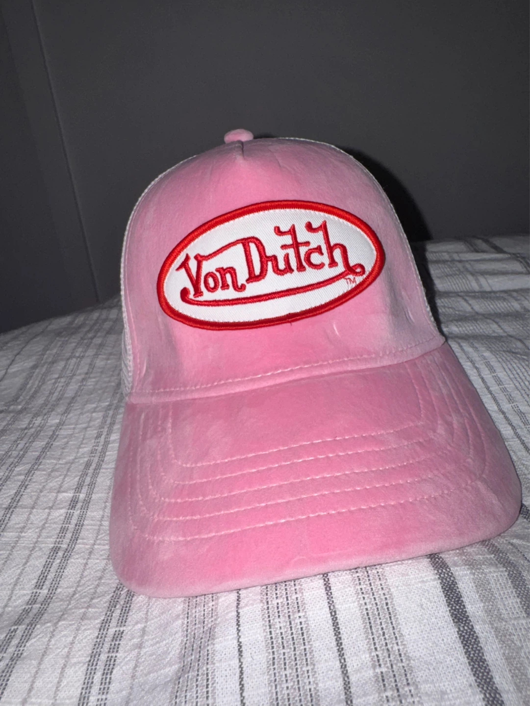 Von Dutch Pink Trucker Hat