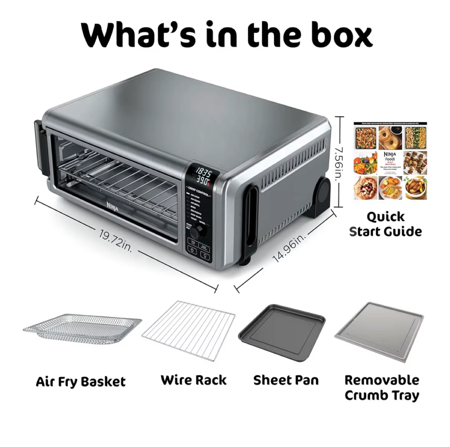 Ninja Foodi Digital Air Fry Oven - photo 4