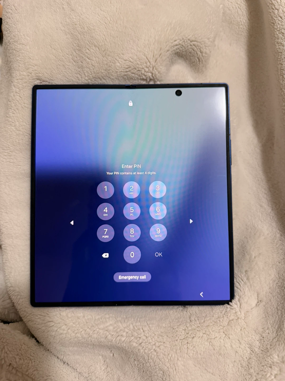 Samsung Galaxy Z Fold7 Blue Smartphone - photo 4