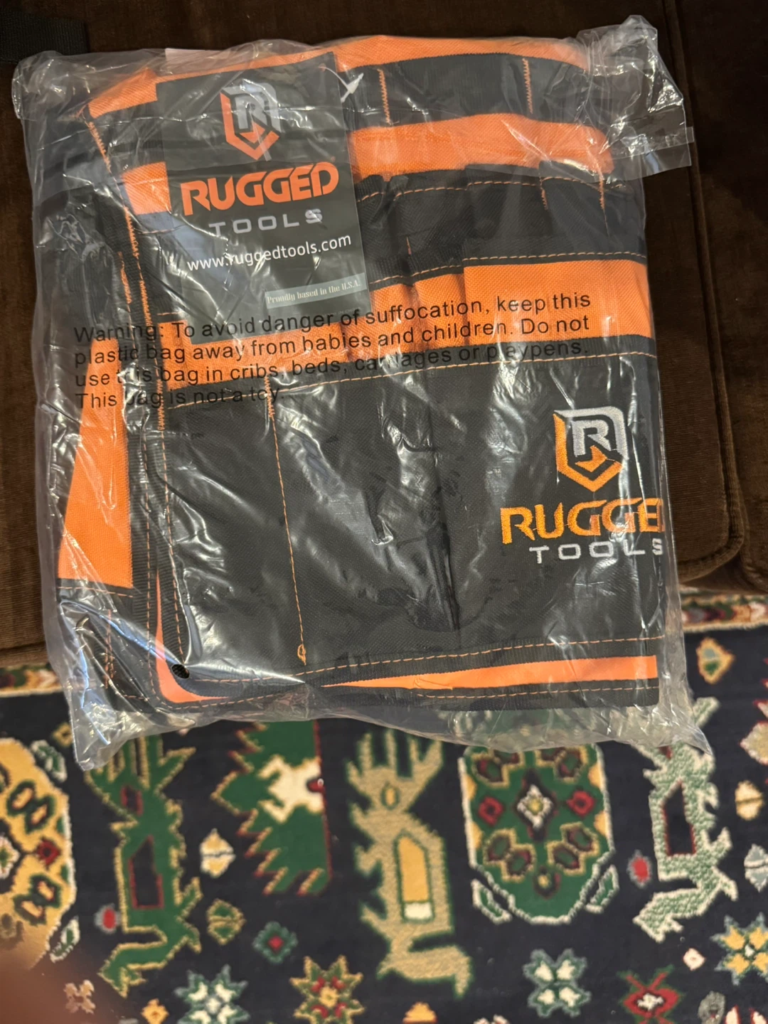 Rugged Tools Bucket Organizer with Multiple Pockets
