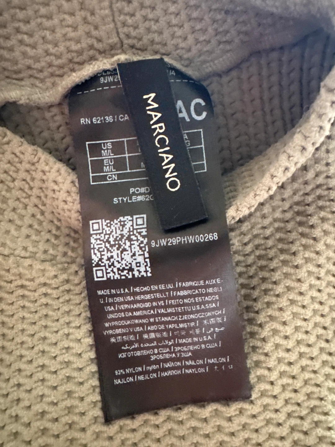 GUESS MARCIANO Knit Top - M/L - photo 2