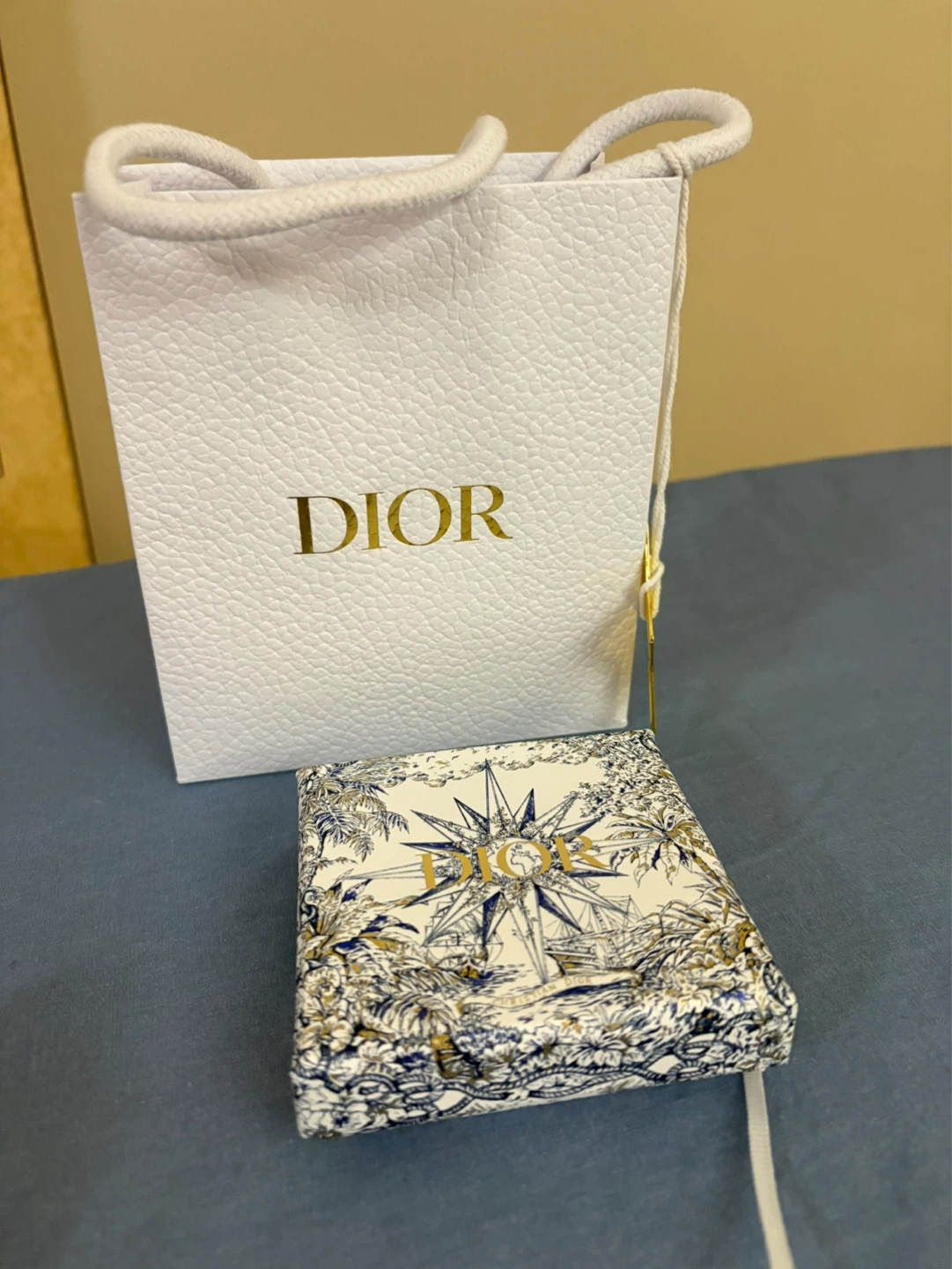 Dior Gift Set with Star Charm and Shopping Bag