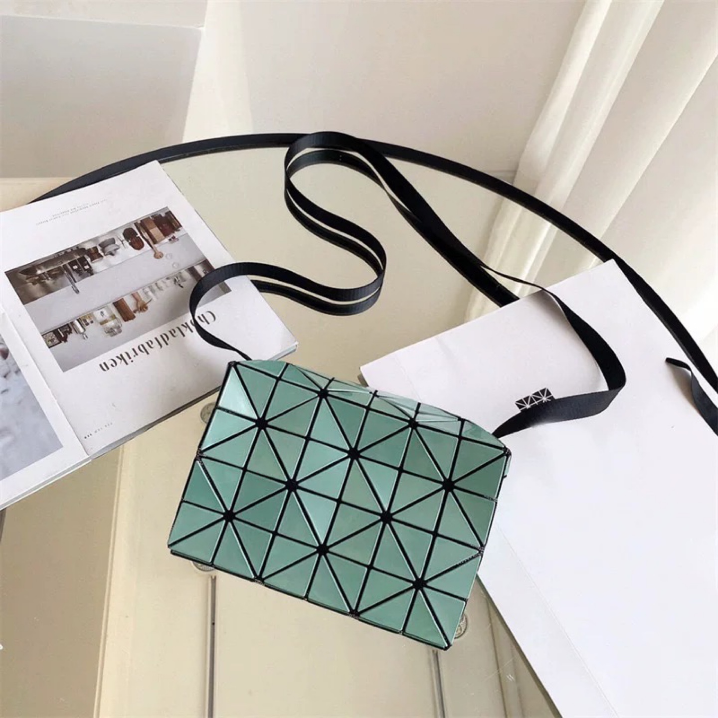 BAO BAO ISSEY MIYAKE Lucent Prism Bag - photo 4