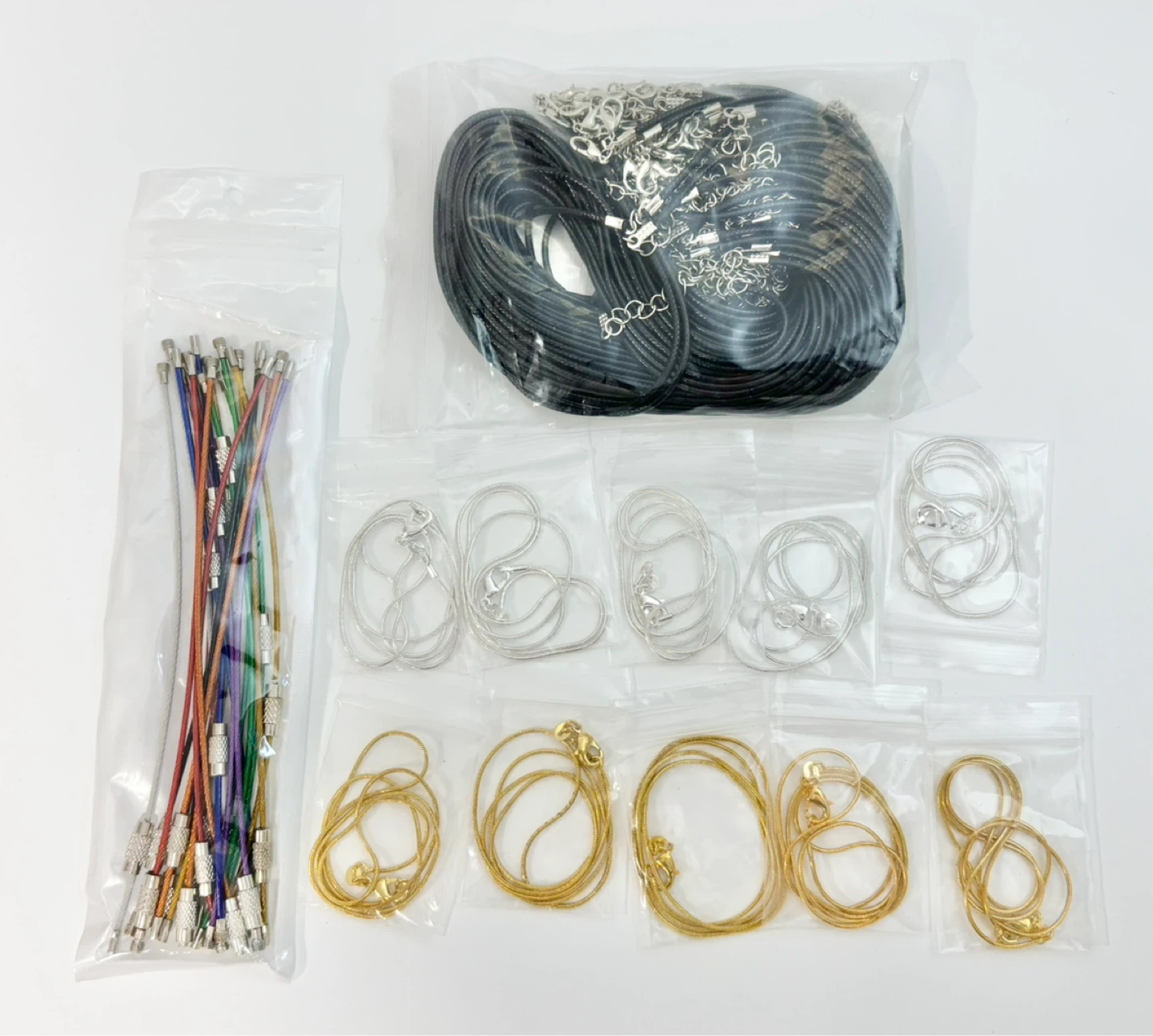 Jewelry Making Supplies,Necklace Cords,bracelet bands,Chains