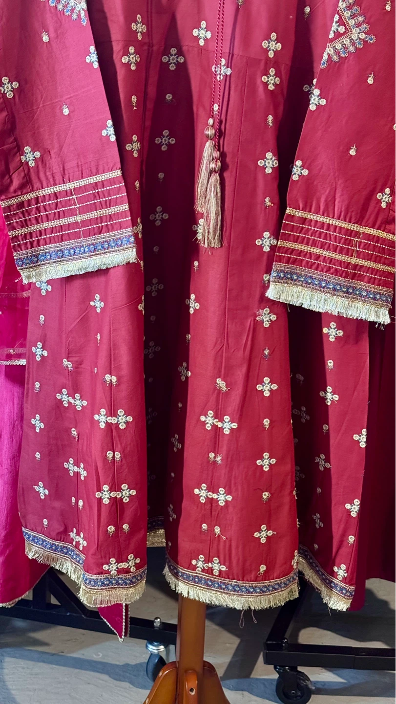 Embroidered Kurti with Pant - photo 4