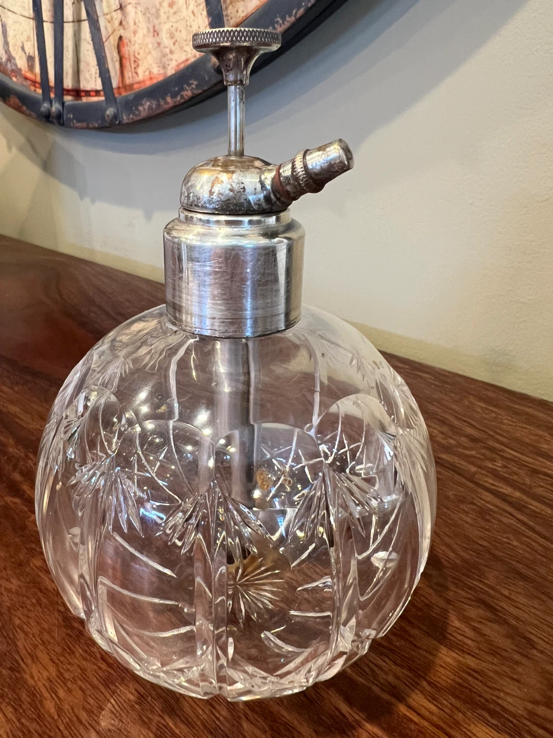 Vintage Crystal Perfume Atomizer - photo 2