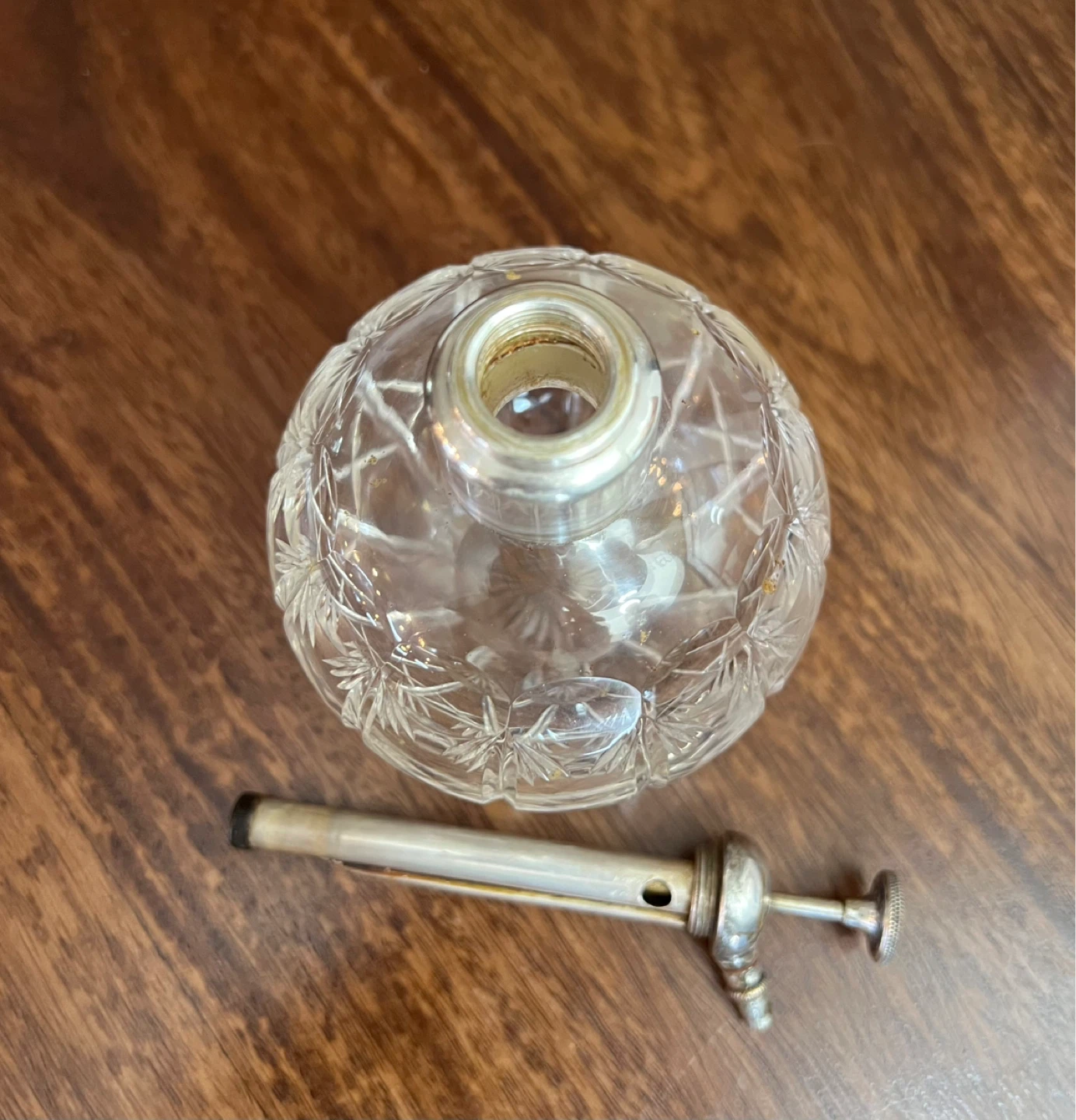 Vintage Crystal Perfume Atomizer - photo 5