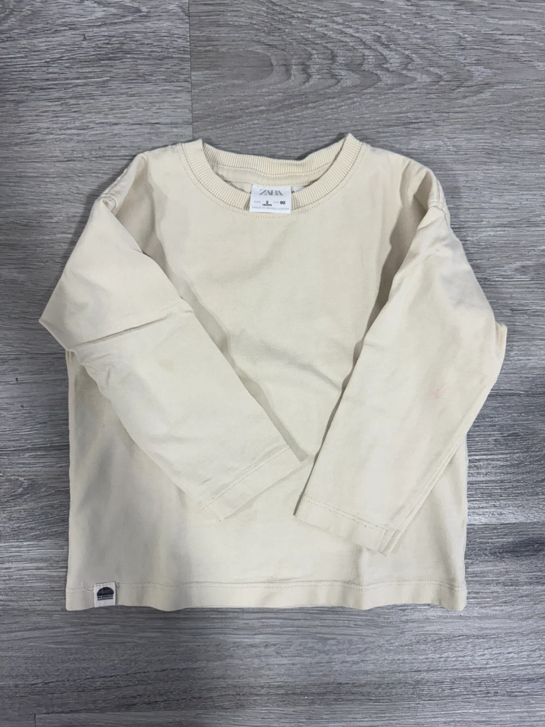 2-Pack Toddler Long Sleeve Shirts - Zara & Gap - photo 2