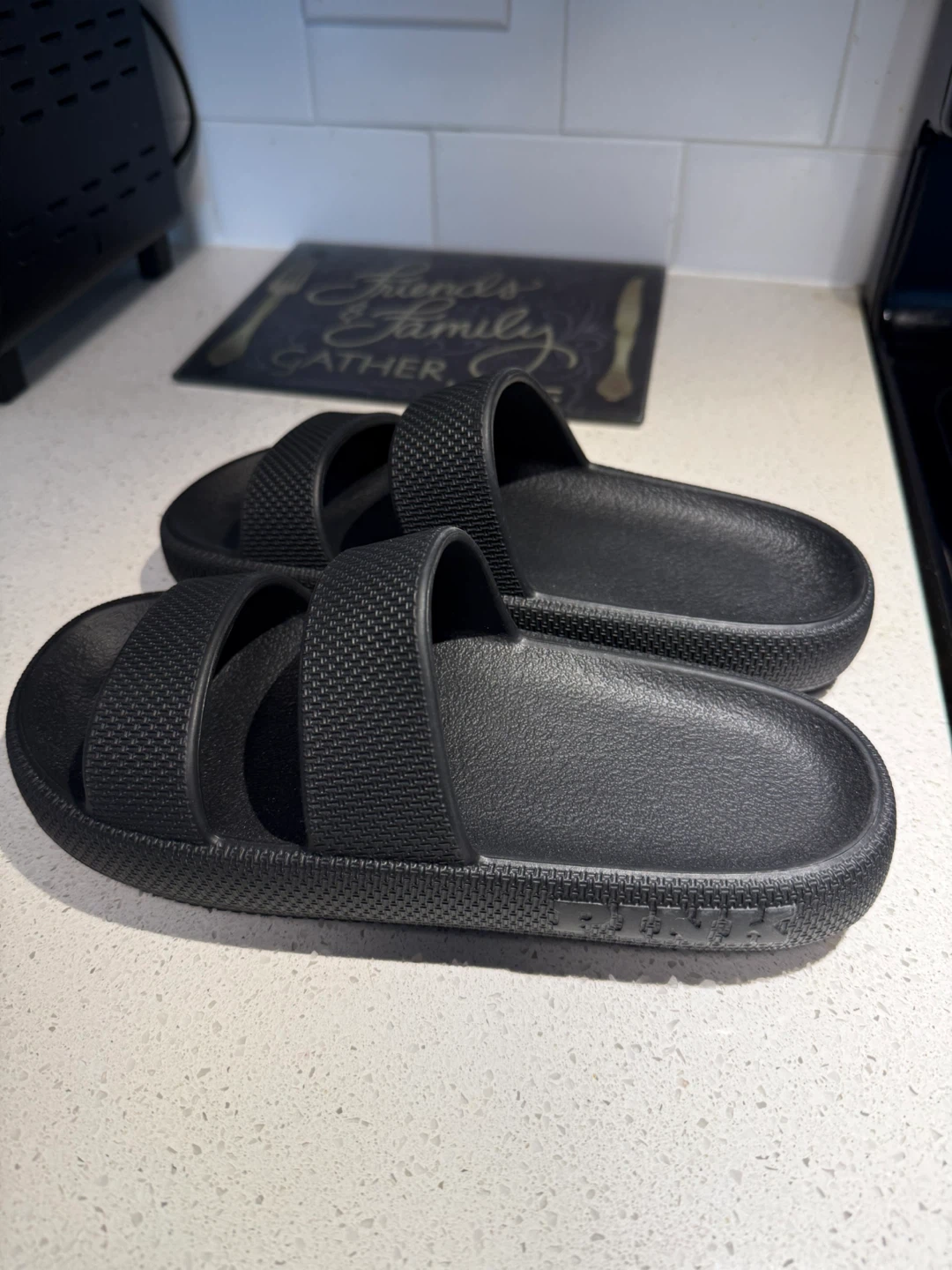 Black Slide Sandals - photo 2