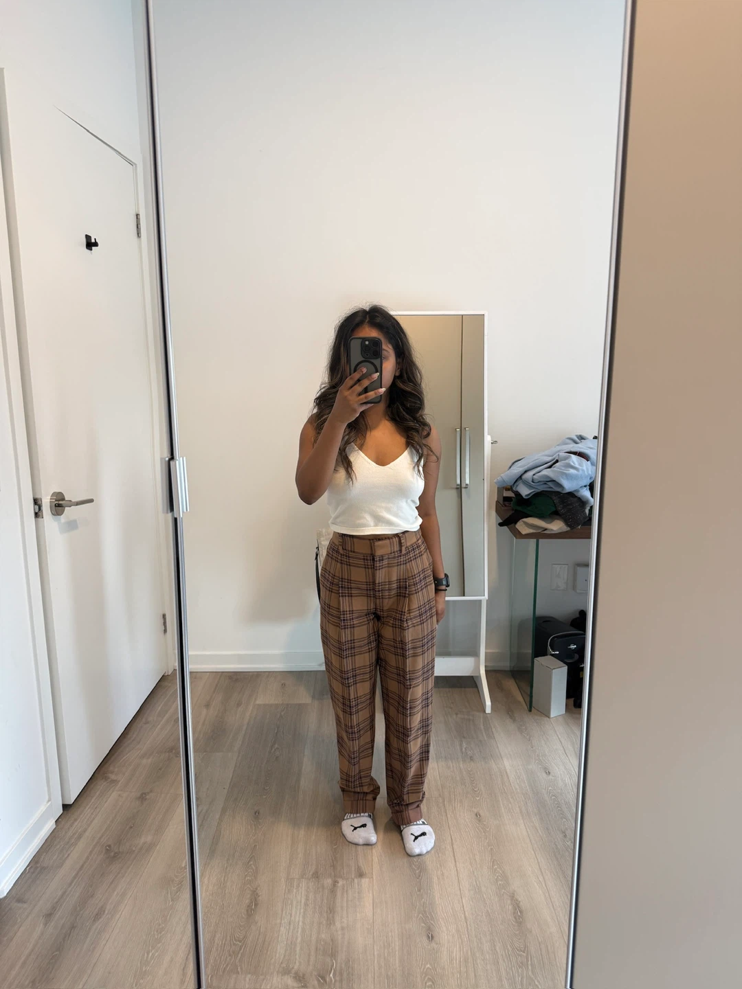 Wilfred Plaid Trousers Size 0 - photo 2