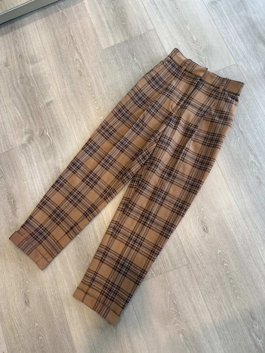 Wilfred Plaid Trousers Size 0 - photo 3