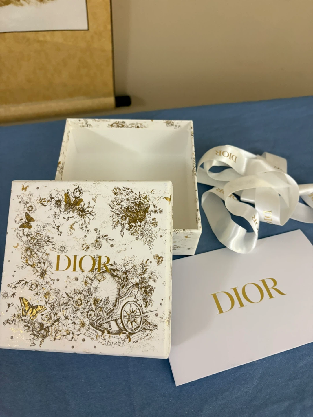 Dior Gift Box with Ribbon and Card - photo 3