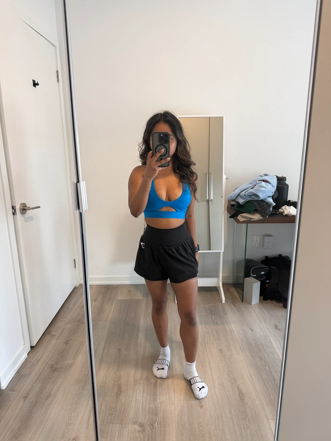 Gymshark Black Running Shorts