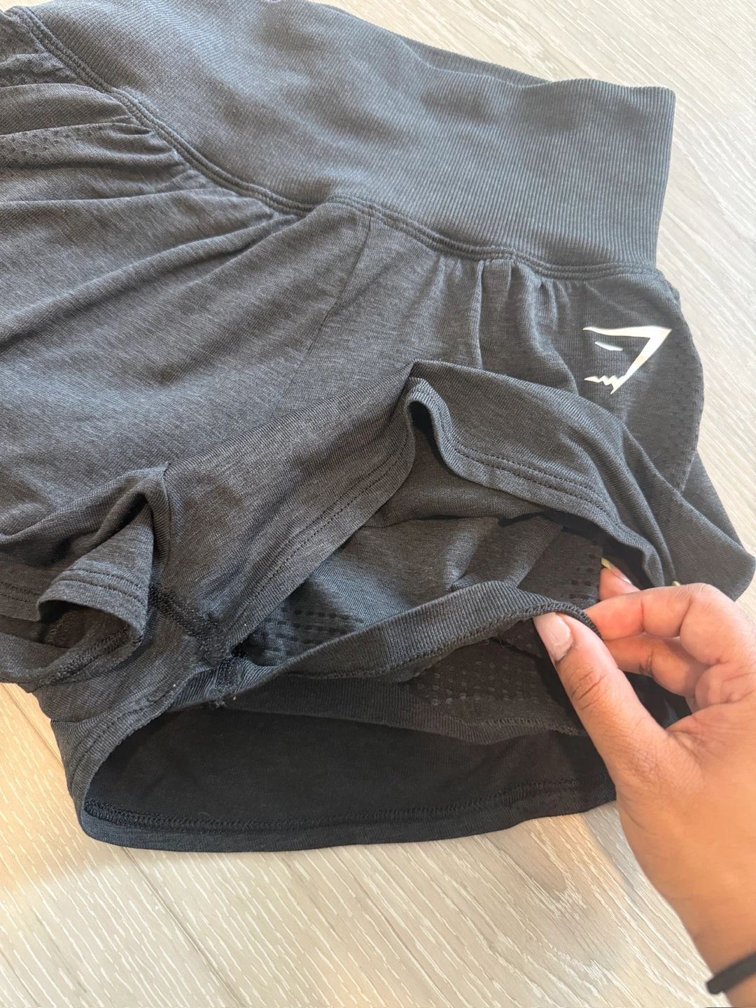 Gymshark Black Running Shorts - photo 5