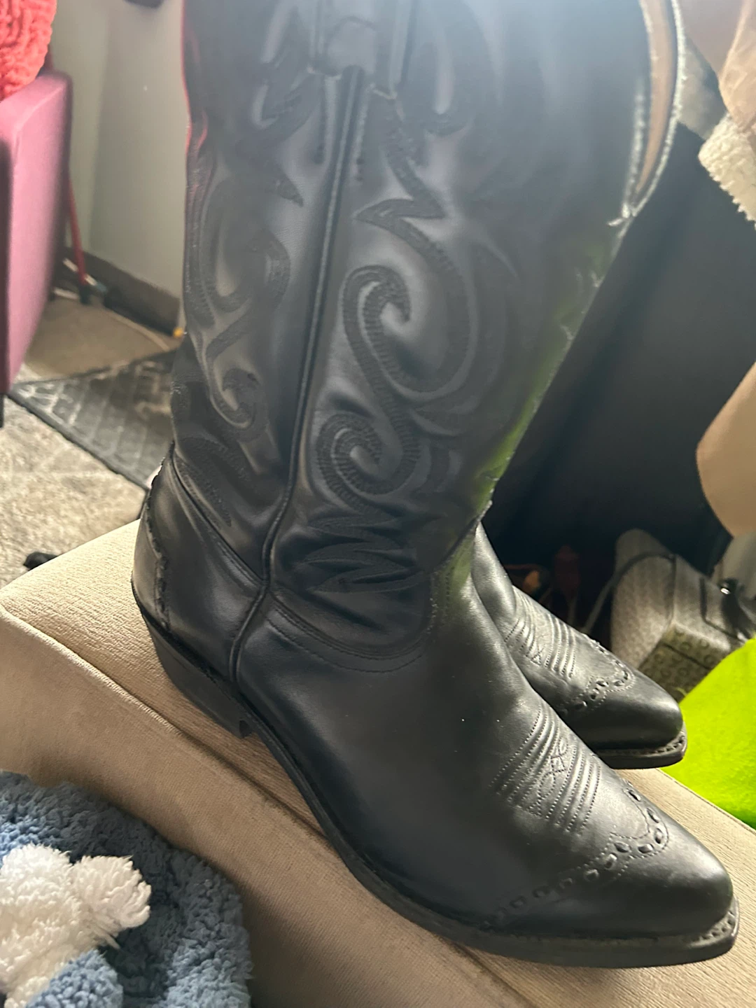 Black Cowboy Boots - photo 2