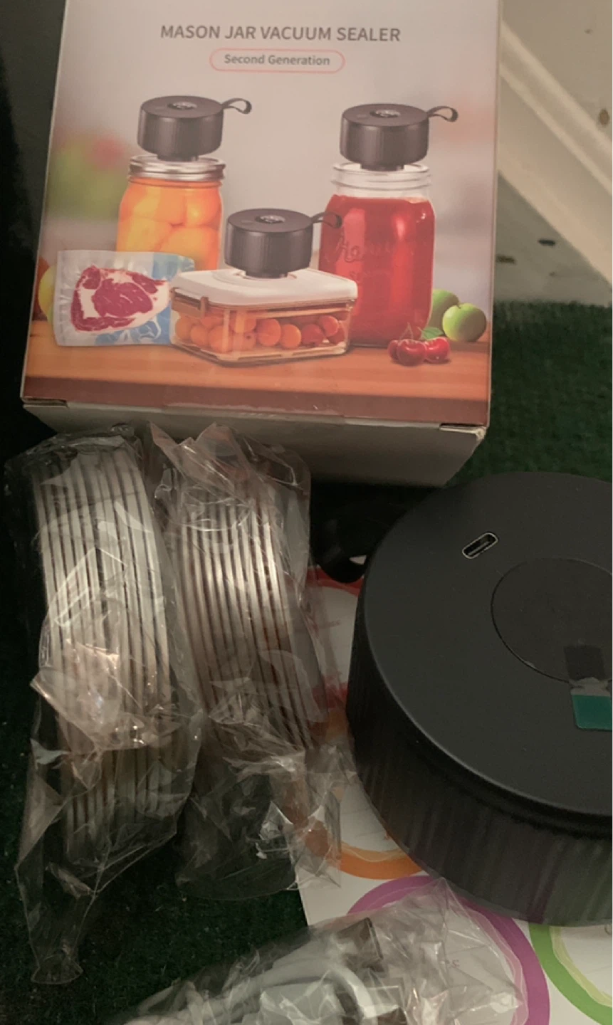Mason Jar Vacuum Sealer - Second Generation
