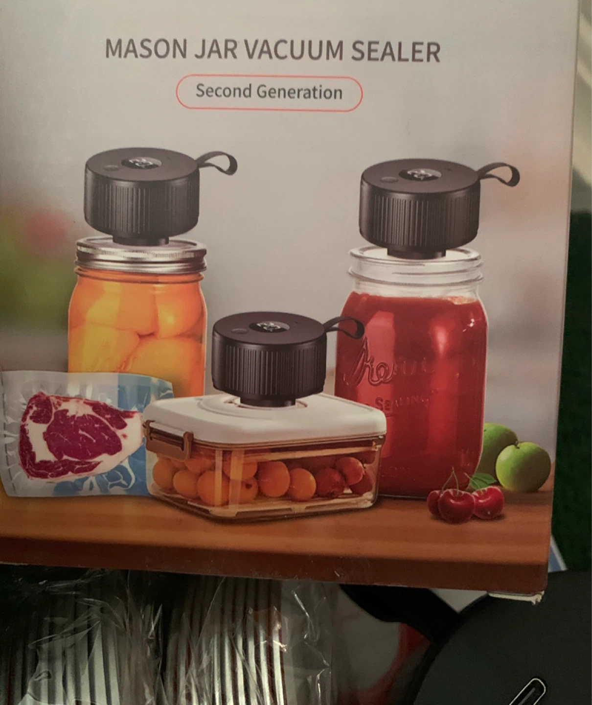 Mason Jar Vacuum Sealer - Second Generation - photo 2