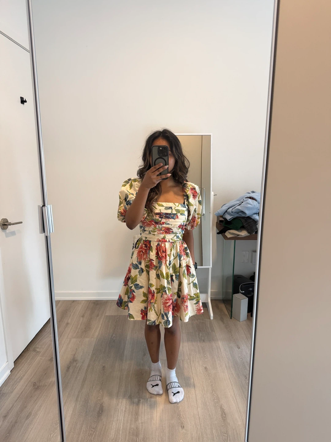 Abercrombie & Fitch Floral Puff Sleeve Dress - photo 2