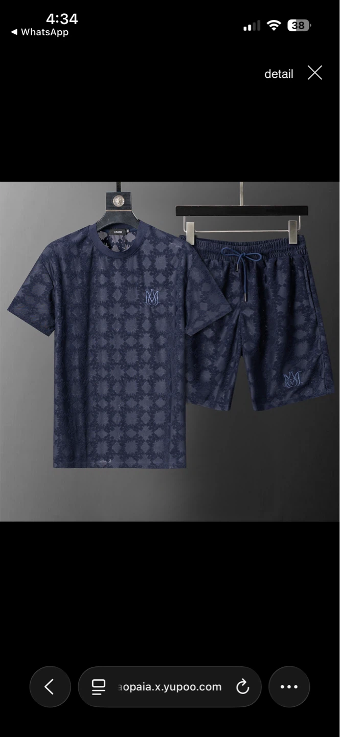 Summer 2026 Amiri shirt and Tshirt
