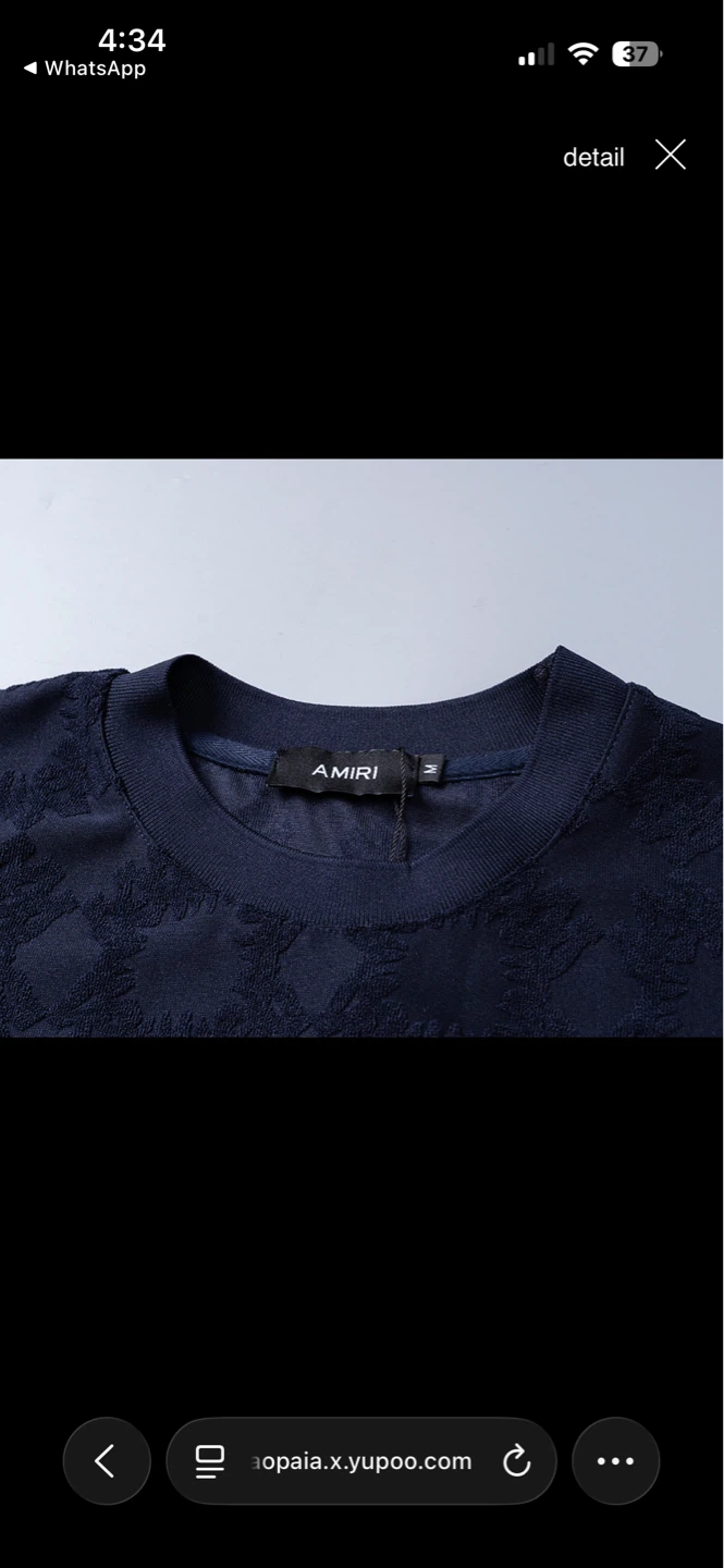 Summer 2026 Amiri shirt and Tshirt - photo 3
