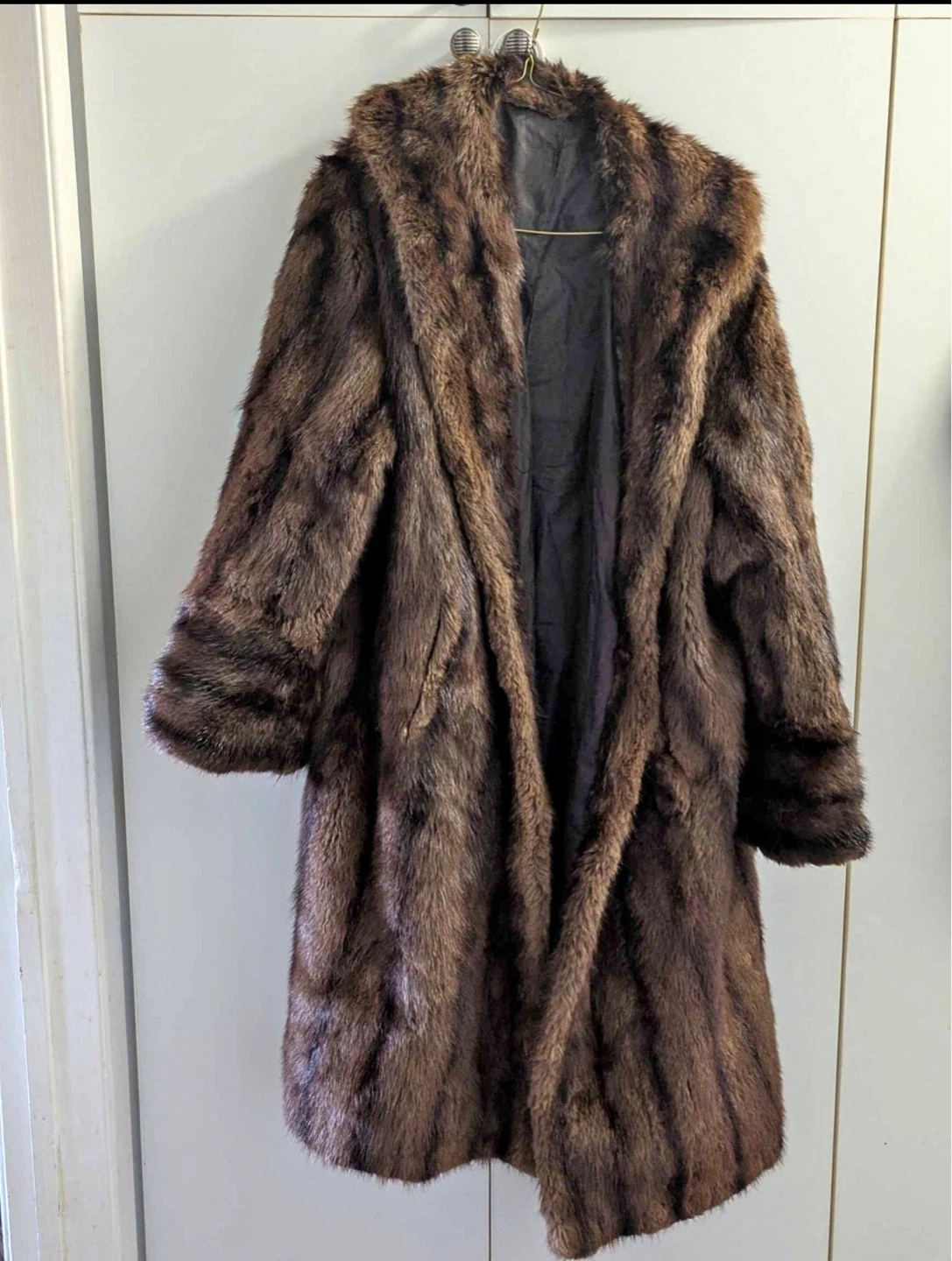 Genuine Male pelt Mink Coat