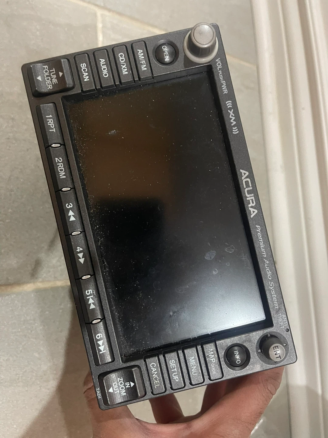 Acura Premium Audio System Radio CSX