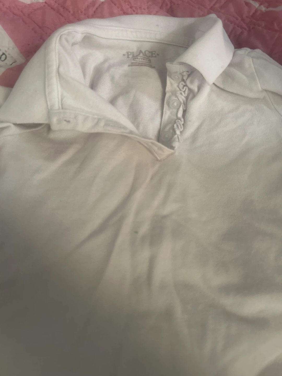 The Children's Place White Polo Shirt
