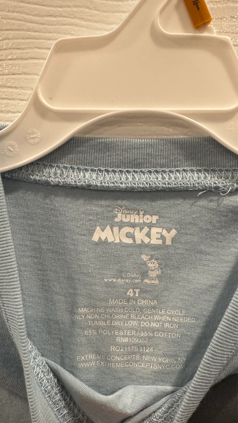 Disney Junior Mickey Mouse "Let's Hang!" T-Shirt Size 4T - photo 2