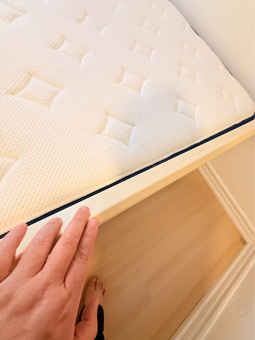 Full/Double size BED frame + Mattress - photo 4