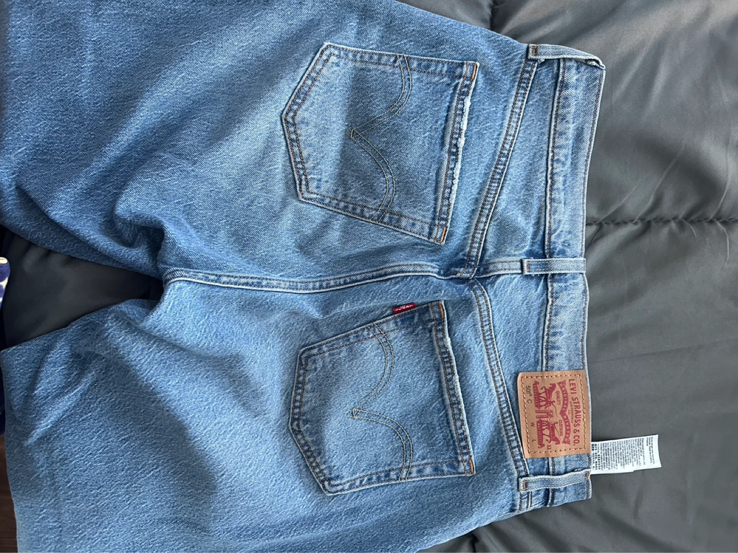 Levi's 501 Button Fly Jeans curve - photo 2