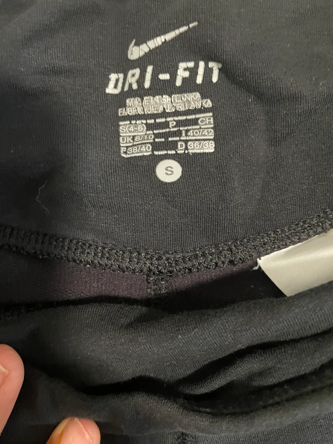 Nike DRI-FIT Black Flare Pants Size S - photo 2