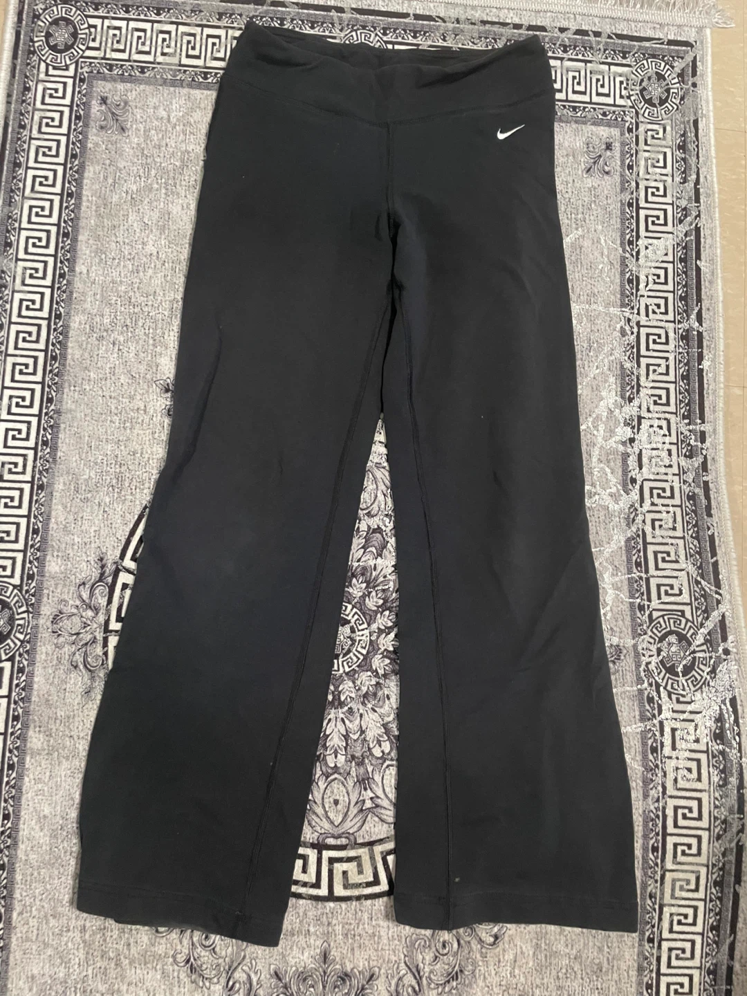 Nike DRI-FIT Black Flare Pants Size S