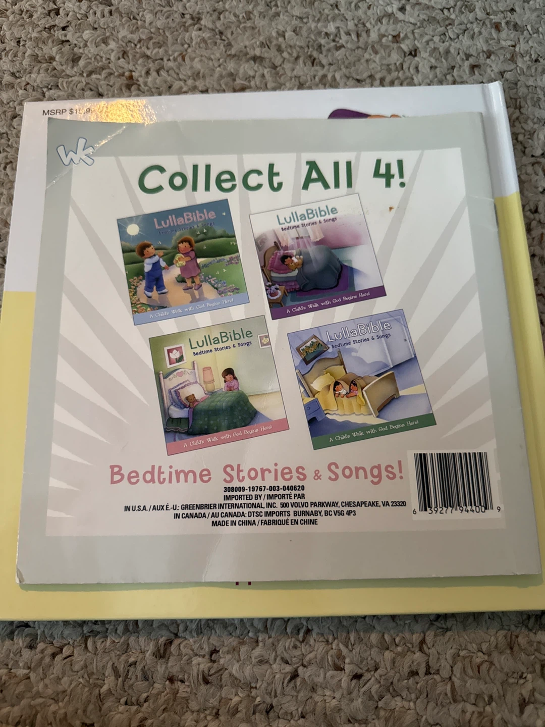 LullaBible Bedtime Stories & Songs Book - photo 2
