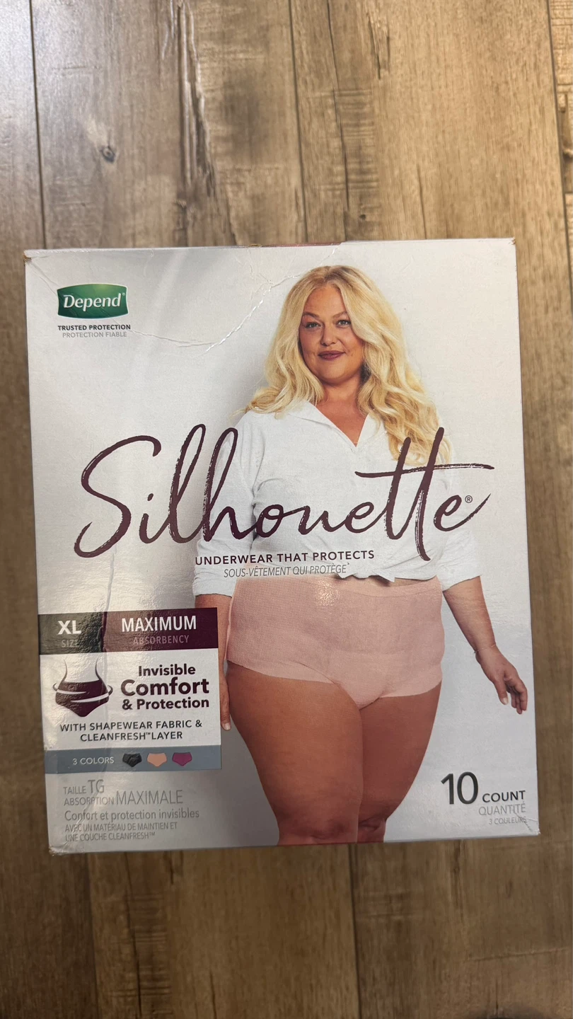 Depend Silhouette Incontinence Underwear- 7 count
