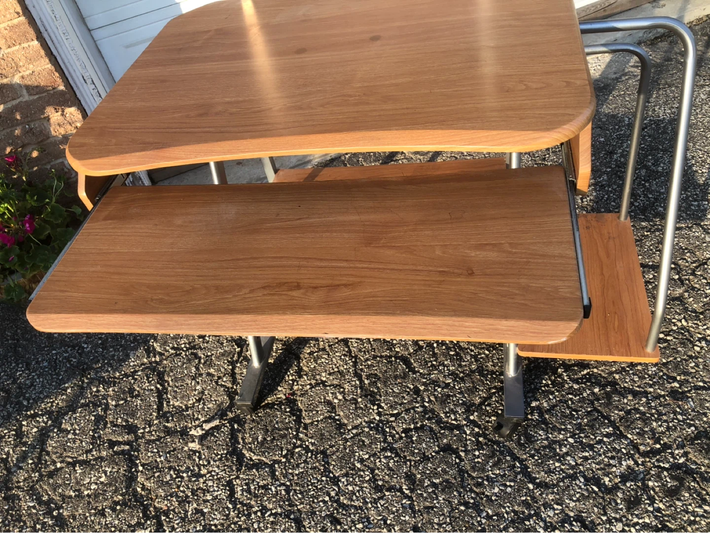 Computer Desk with Shelving - photo 2