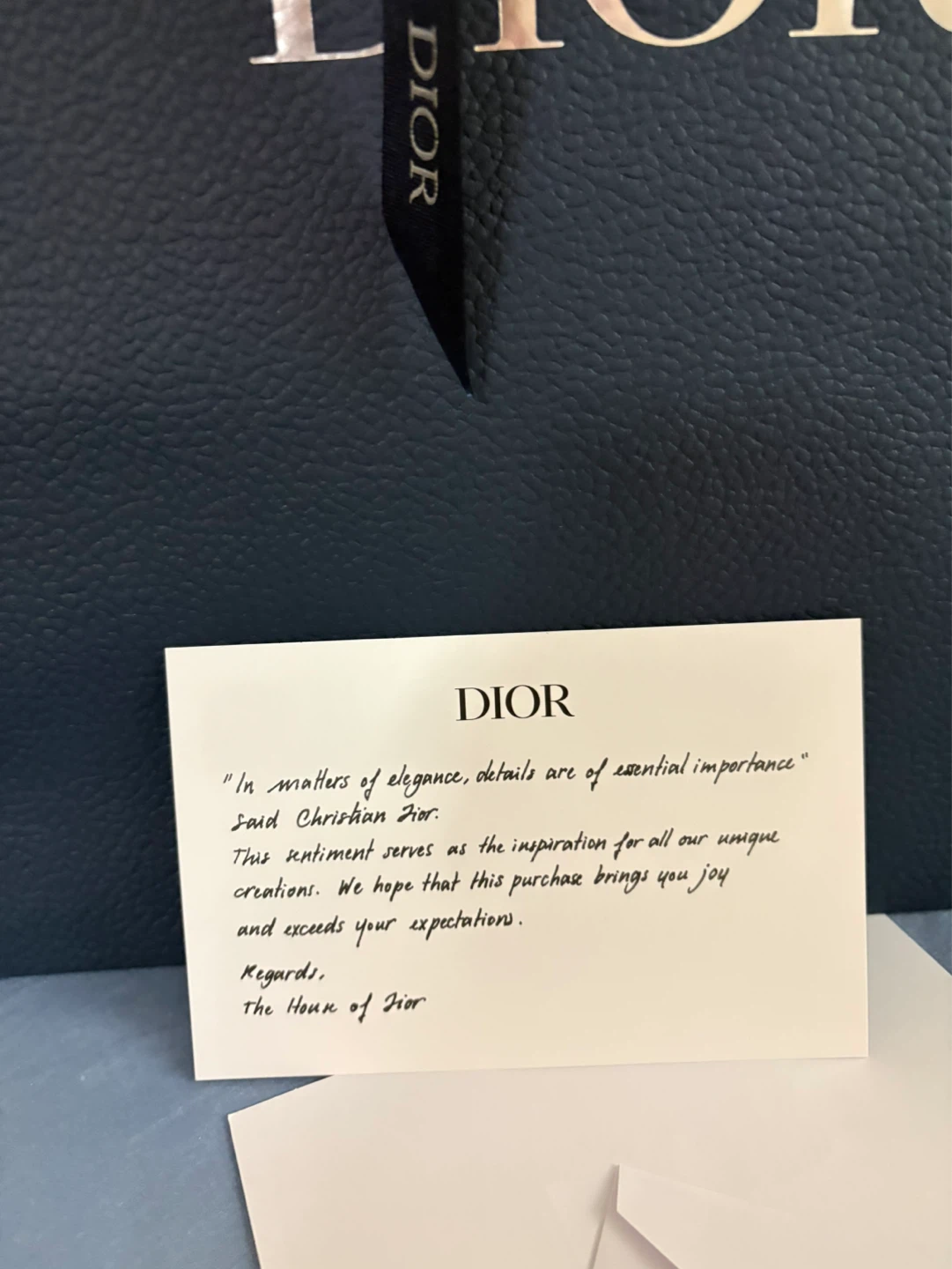 Dior Shopping Bag