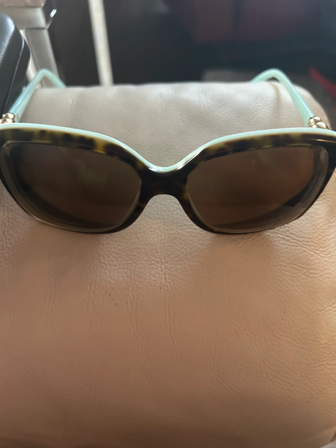 Tiffany & Co. Sunglasses - Mint Green & Tortoise Shell