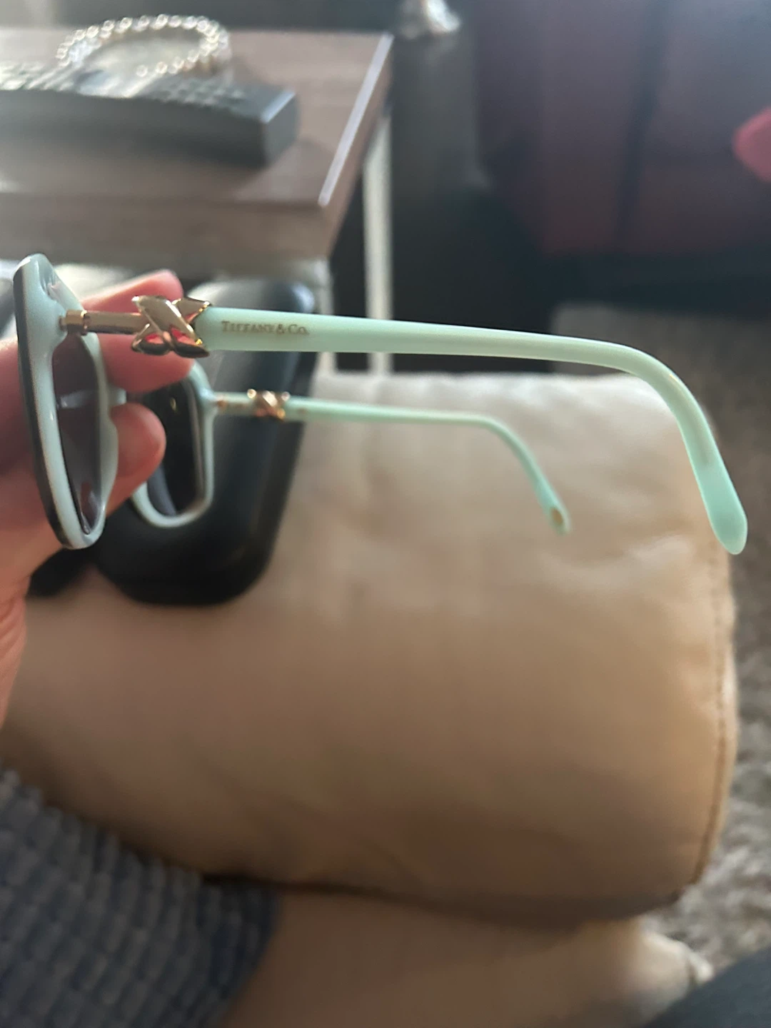 Tiffany & Co. Sunglasses - Mint Green & Tortoise Shell - photo 2