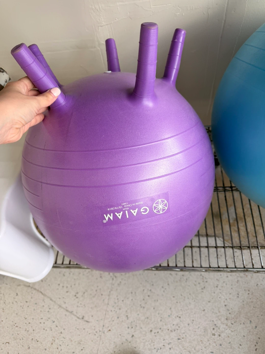 Gaiam Kids Inflatable Balance Ball Chair