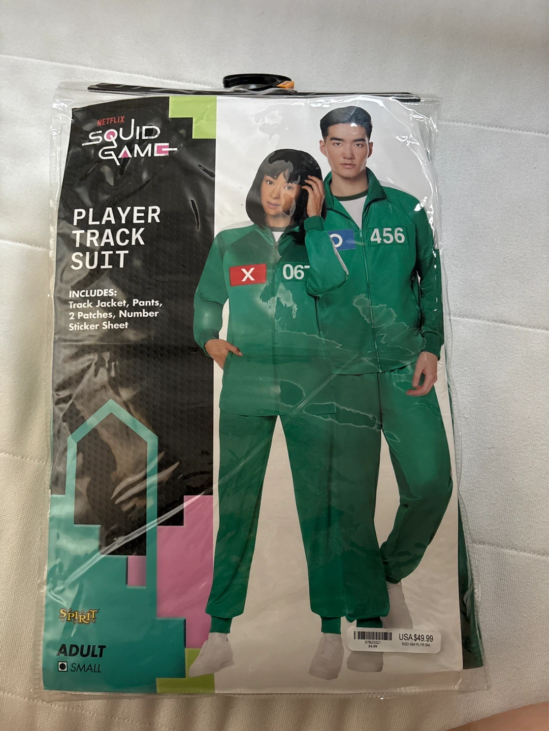 Spirit Adult Netflix Squid Game Player Track Suit - Small