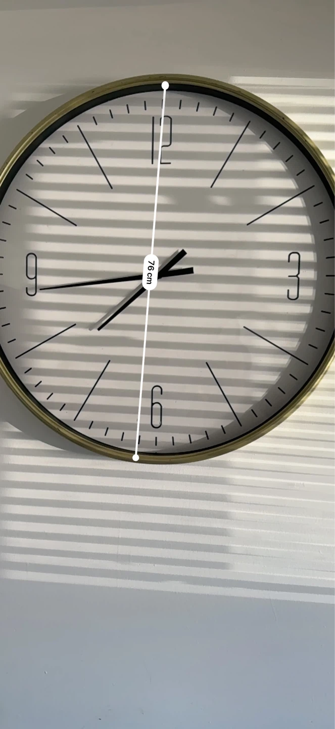 Large Wall Clock - 75cm Diameter - photo 2