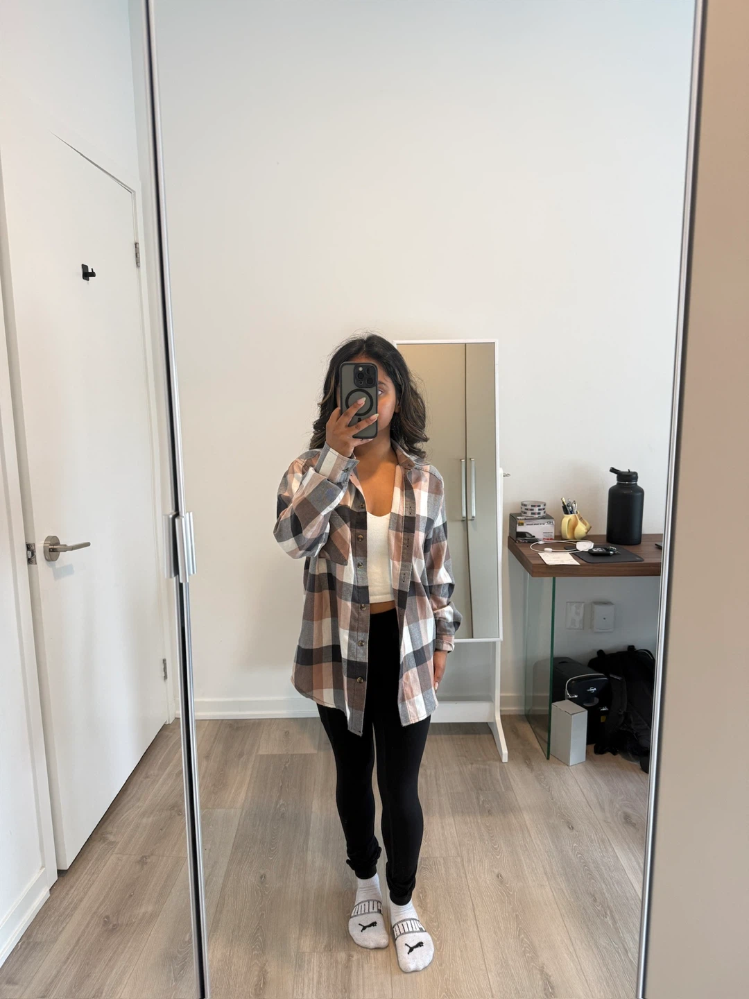 Forever 21 Plaid Flannel Shirt XS