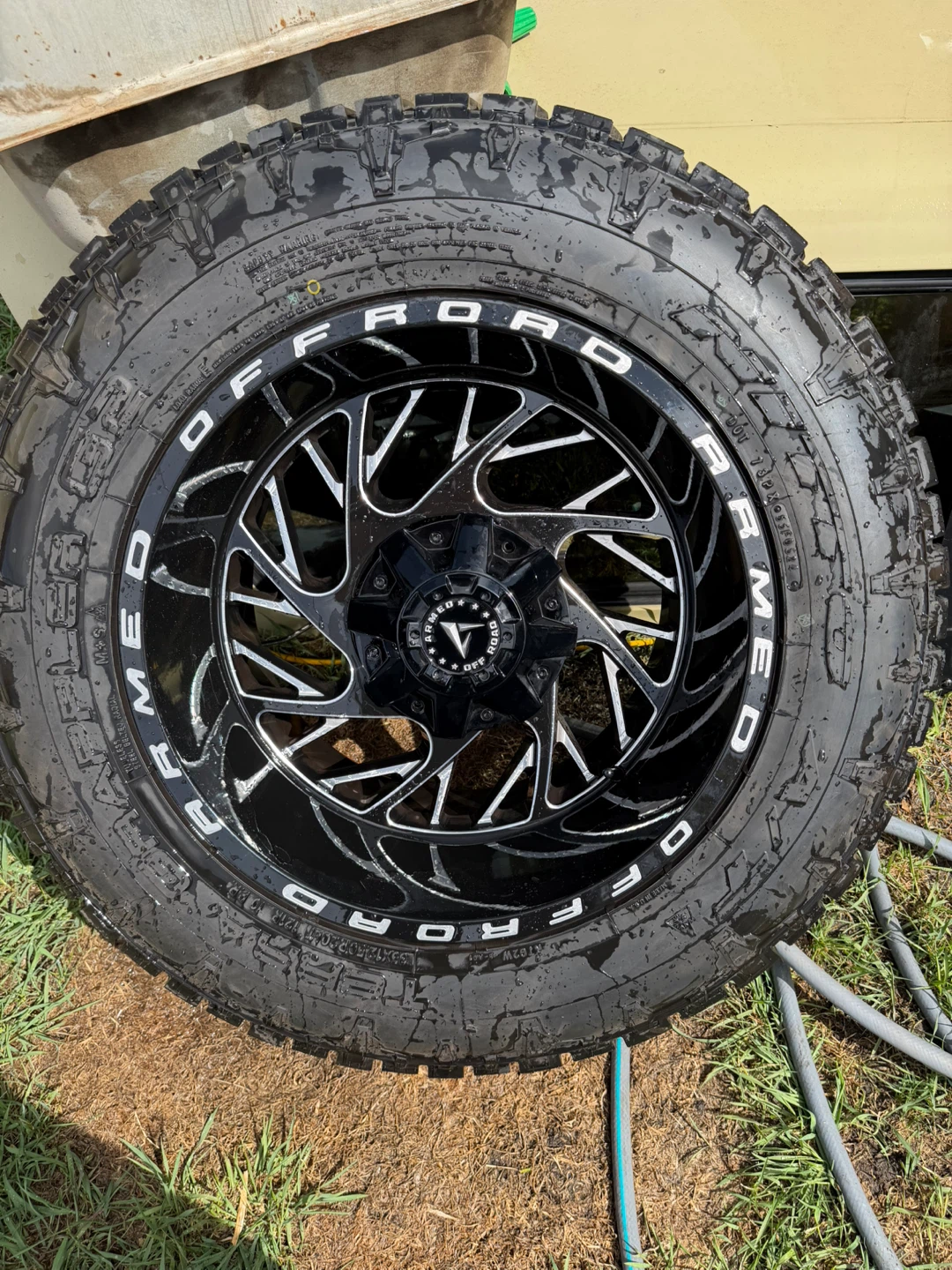 Tire and Wheel Set