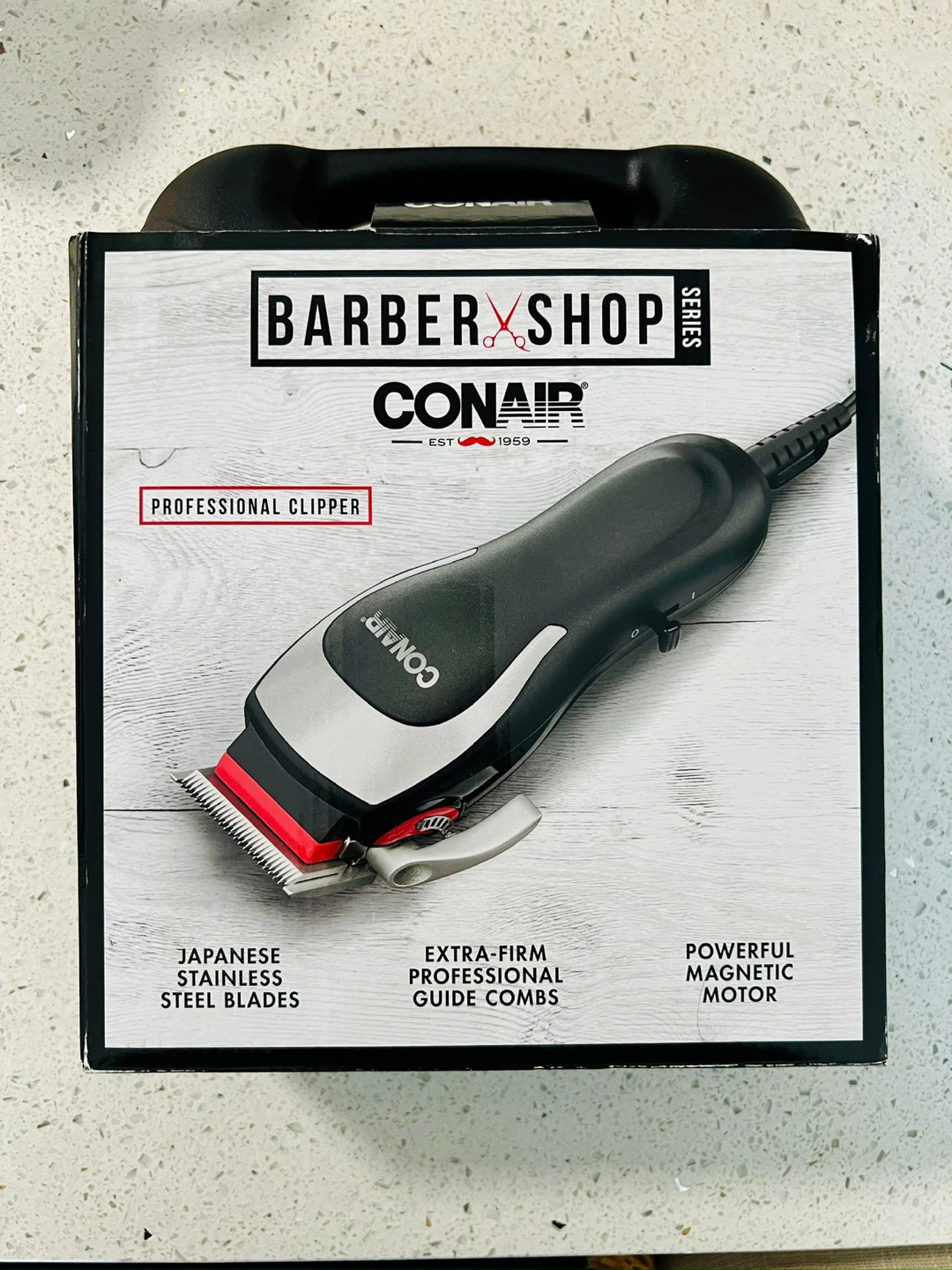 Conair Barber Shop Series Hair Clipper Kit with Case - photo 2