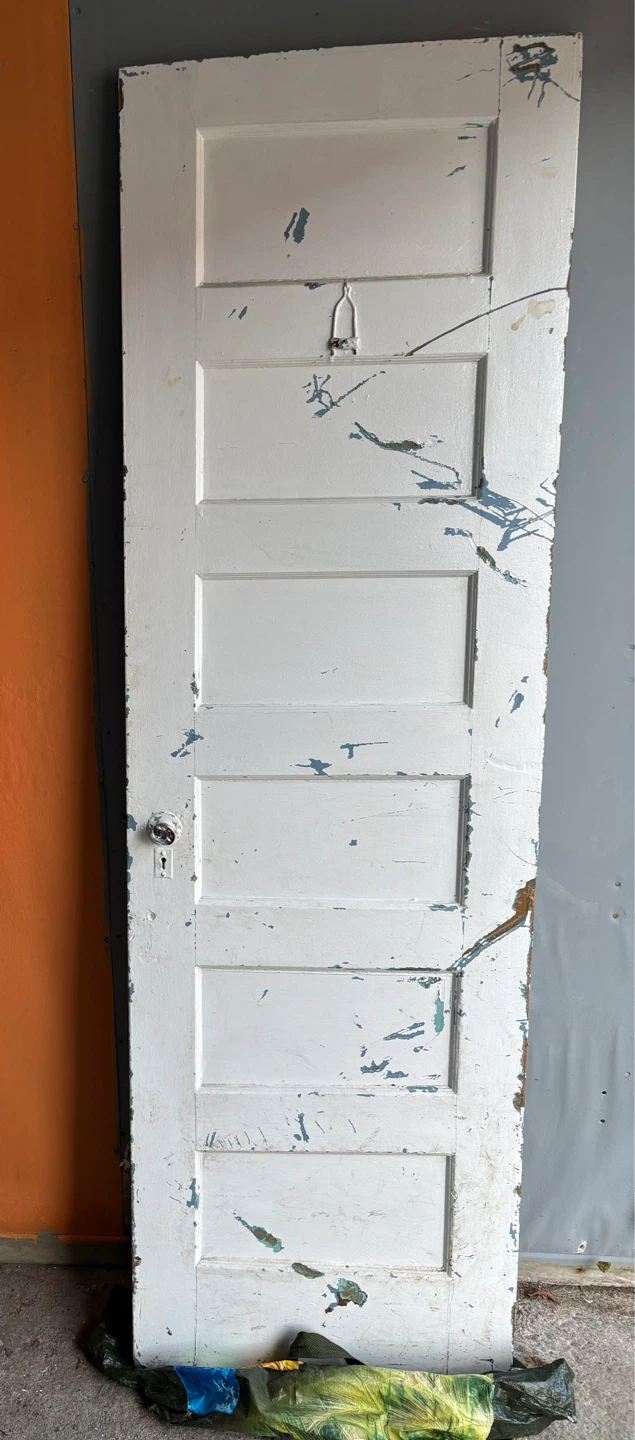 Vintage 5-Panel Interior Door